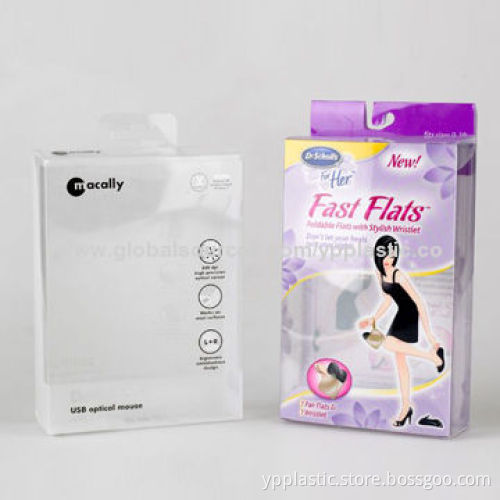Clear Plastic Folding Packaging Box, Customized Sizes and Prints Available, 15-year Manufacturer